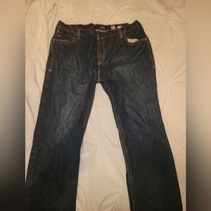 Mens Ariat M5 FR Jeans 42x32